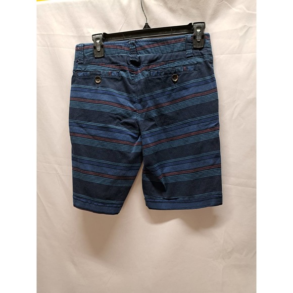 Urban Pipeline Boys Striped knee length Board Shorts 16 - Picture 2 of 5